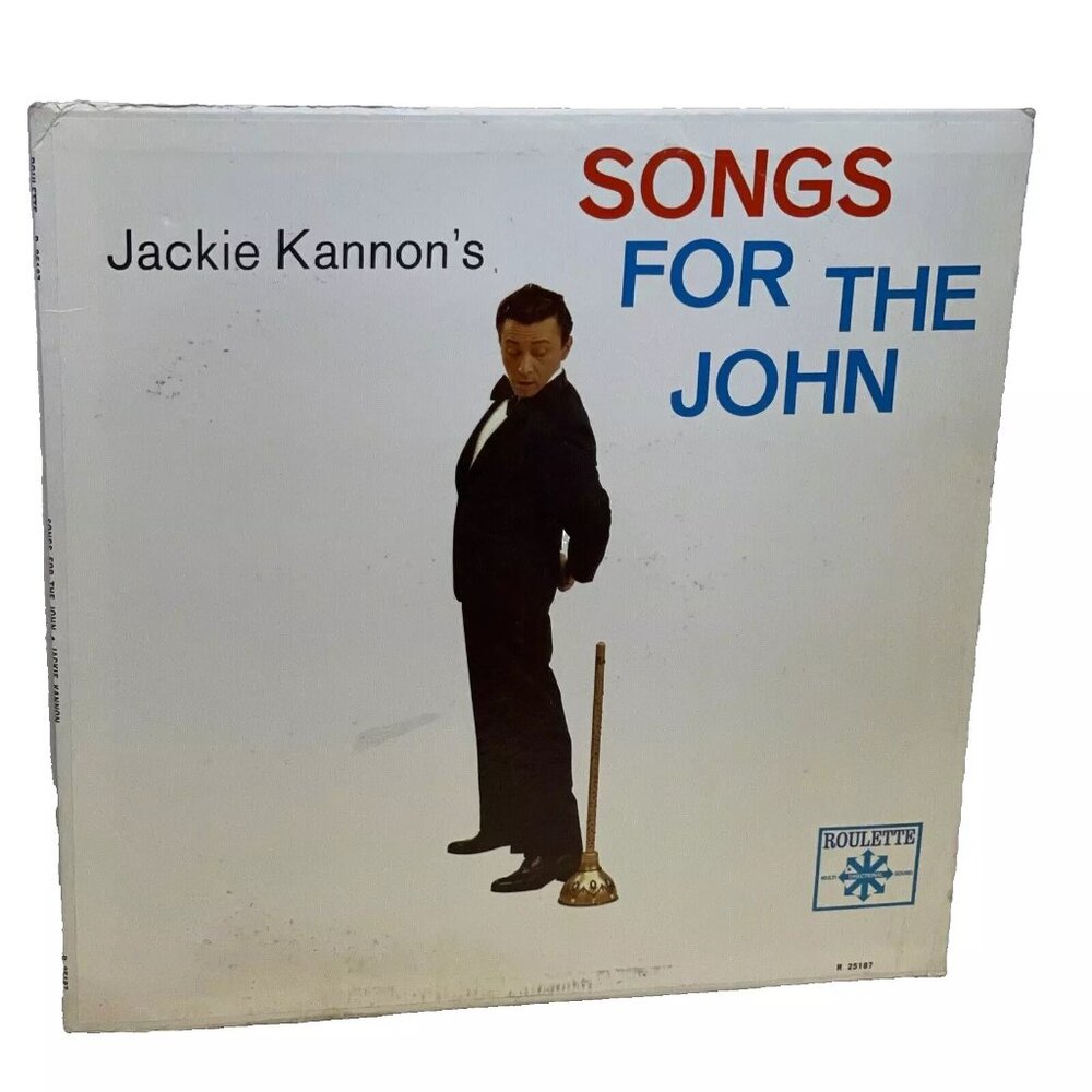 Jackie Kannon Songs For The John (Vinyl, 1962) Roulette R-25187 VG LP Record